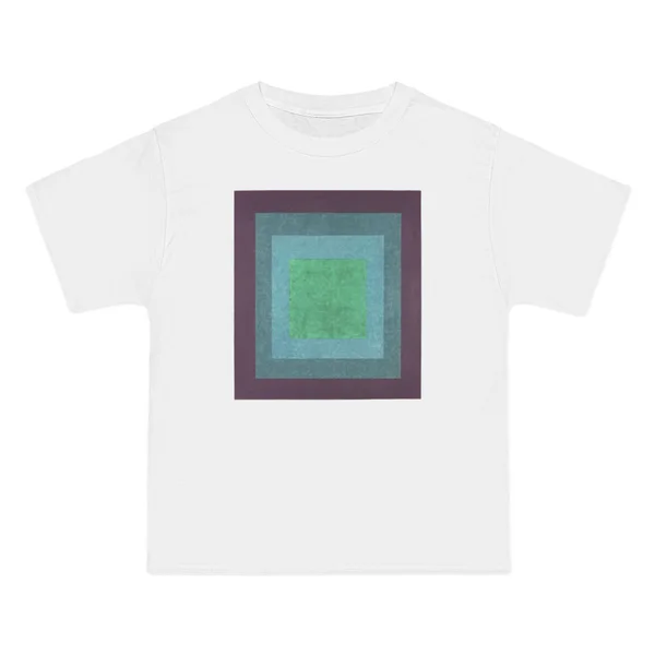 nested squares, purple, teal, green with gradient