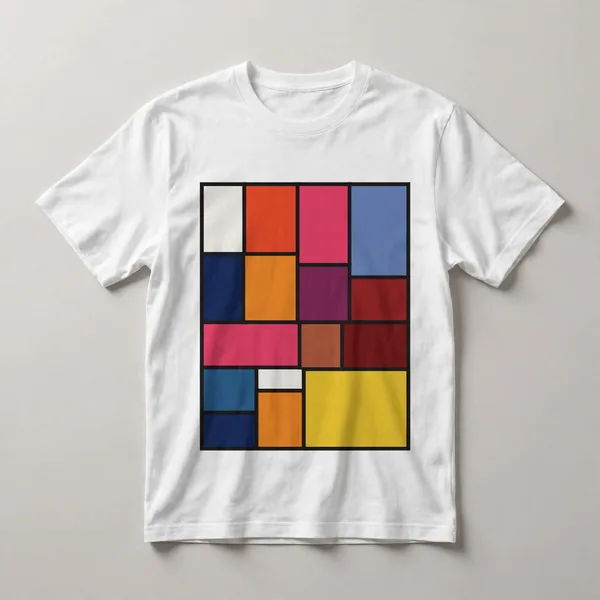 colored squares patchwork, multi-color