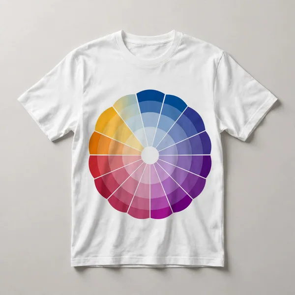 color wheel, blue, purple, pink, yellow