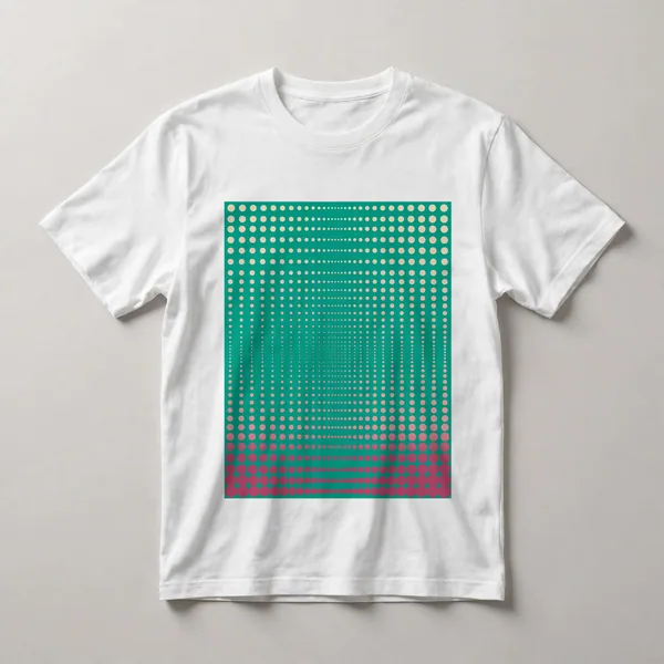 Navy blue geometric composition
